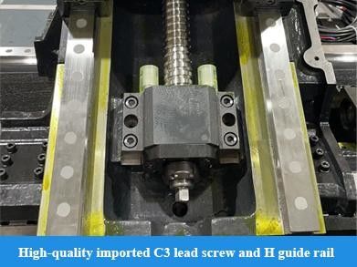 Hohe Steifigkeit Hard Rail CNC Drehzentrum HTC40Sm A2-8 Spindel Schweres Schneiden CNC Drehzentrum