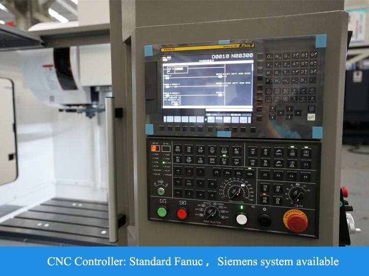 CNC-VMC-Vertikalbearbeitungszentrum VMC850Q 4. Achse CNC-Rotationstisch CNC-Metallvertikalfräsmaschine