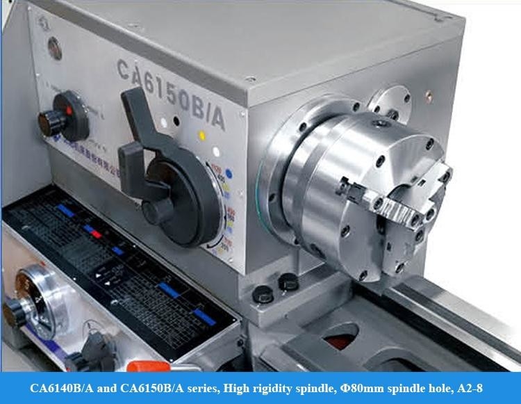 Manuelle Drehmaschine CA6140B/A China Universal 2000mm Drehmaschine konventionelle manuelle Drehmaschine mit Digital