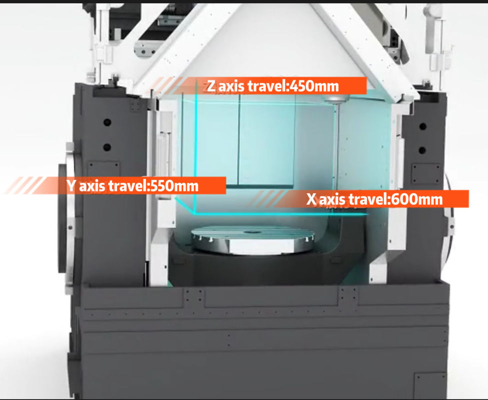 Fünf-Achsen-Bearbeitungszentrum VMU40H Max. Erlaubte Belastung 300kg 5 Achsen-Verbindung vertikale Bearbeitungszentrum