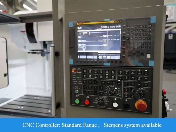SMTCL 10000rpm FANUC CNC-Vertikalbearbeitungszentrum VMC850Q CNC-Fräsmaschine mit 4. Drehtisch