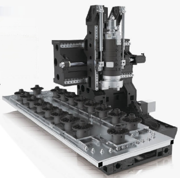 Automatisches Be- und Entladen mit umgekehrter vertikaler CNC-Drehmaschine IVT45 Automatische Produktionslinie