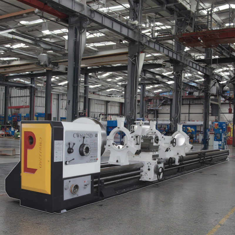 10M Schwerlast-Drehmaschine CW61100D Bettbreite 755mm Schwerlast-Leit- und Zugspindel-Drehmaschine