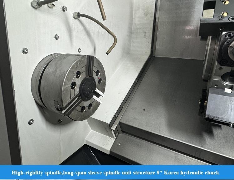 Präzisions-CNC-Drehmaschine HTC30Q CNC-Drehzentrum SMTCL Horizontal-Schrägbett-CNC-Drehmaschine
