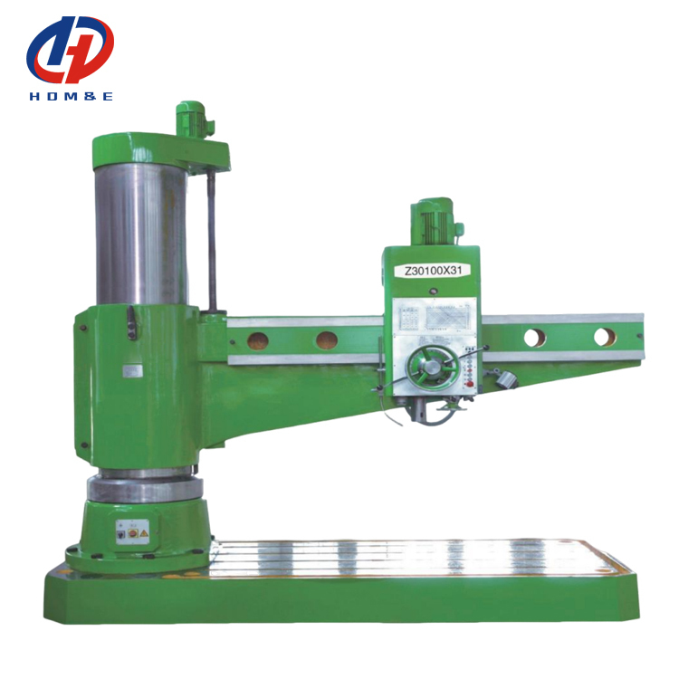 Schwere Radialbohrmaschine 100mm Max. Bohrung 360° Drehung Z30100 Radialarmbohrmaschine für die Metallbearbeitung