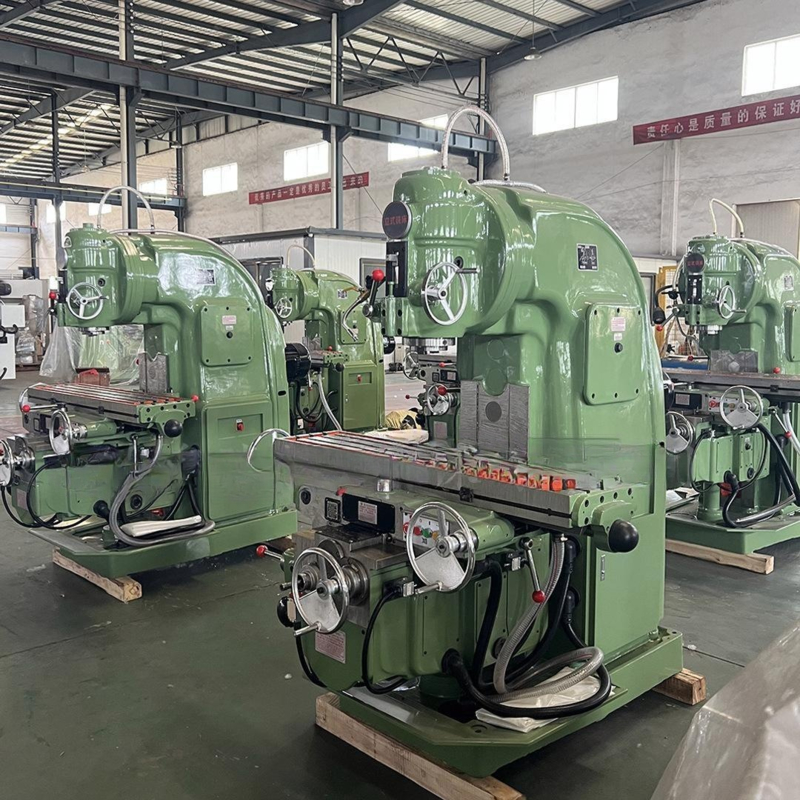 Knie-Fräsmaschine X5032 Universalfräsmaschine Manuelle Fräsmaschine