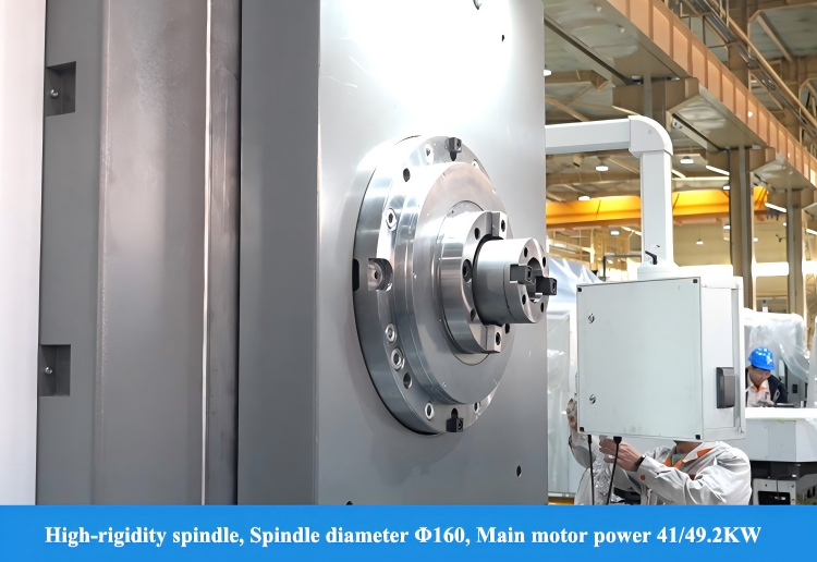 SMTCL Schwerlast-Multifunktionelle 5-Achsen-Horizontale Bohrmaschinen TK6516 CNC-Bohr- und Fräsmaschine