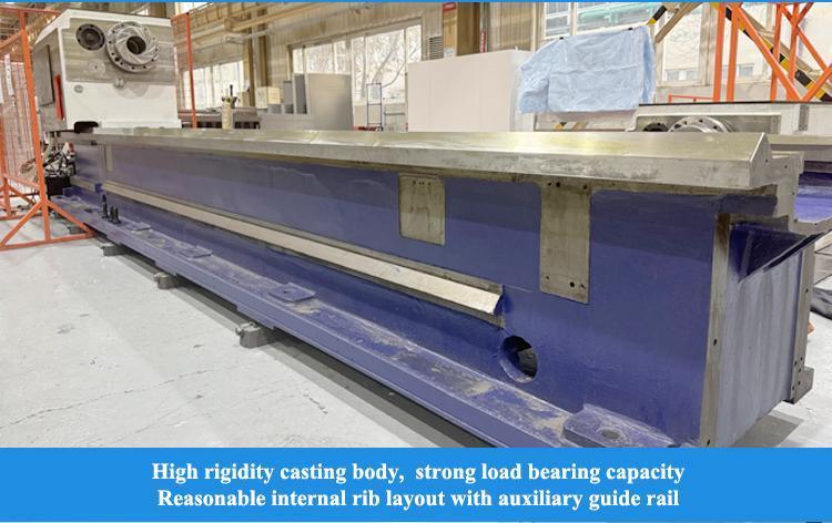 SMTCL Heavy Turning Lathe HTC125500 Max swing diameter 1250mm Metallurgy, valve industry processing CNC Lathe