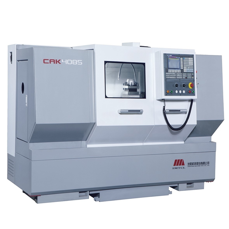 SMTCL CNC-Drehmaschine CAK4085 10 Zoll Schleudertaste CNC Drehmaschine Flachbett CNC-Drehmaschine