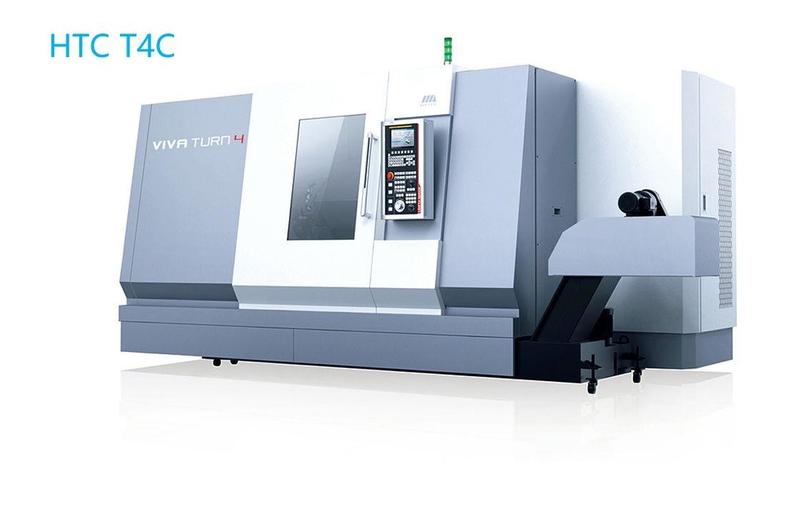 Metallarbeitsdrehbänke VIVA T4C horizontales 45 Grad Schrägen-Bett CNC Drehendrehbank-3000r/min