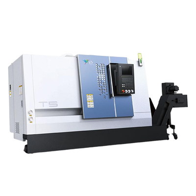 Horizontales Schrägbett CNC Drehmaschine T5-100Q Metallfräsen CNC Drehzentrum