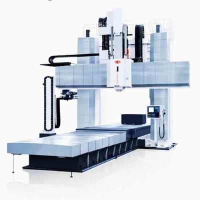 GMC Bewegungsbalken-Gantry-Bearbeitungszentrum Mechanische Schiffindustrie 4-Achsen-CNC-Fräsmaschine