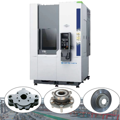 V2 vertikale CNC-Drehmaschine Hochpräzisions-Metalldrehmaschine