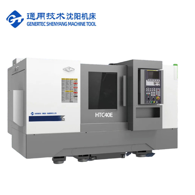 SMTCL CNC Drehzentrum Fräsmaschine HTC40E CNC Drehmaschine für Metall Slant Bett Drehmaschine
