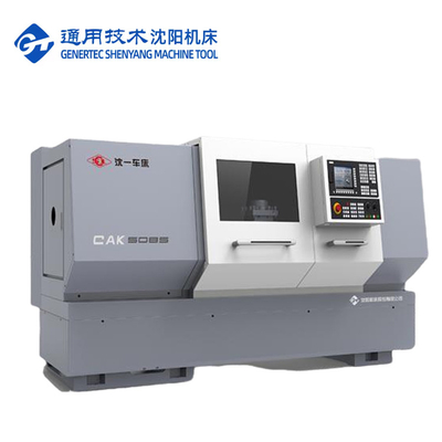 SMTCL Hochpräzisions-horizontale Drehmaschine CAK5085 Metallschneidemaschine SMTCL Flachbett-Cnc-Drehmaschine