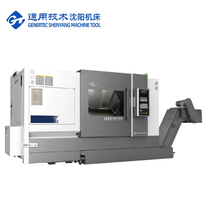 SMTCL Metall Schrägbett CNC Drehmaschine HTC50E Fanuc Dreh- und Fräszentrum CNC Drehmaschine