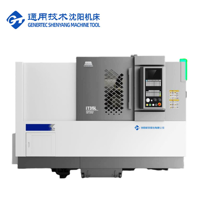 SMTCL Horizontale CNC-Drehmaschine Metalldrehmaschine IT35L CNC-Fräsmaschine Schrägbett CNC-Drehmaschine