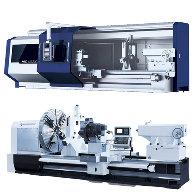 SMTCL SYMG Hochsteifigkeit Hochgeschwindigkeit CNC-Drehmaschine HTC125 Große horizontale Flachbett CNC-Drehmaschine