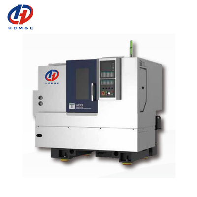 Wirtschaftliche CNC-Drehmaschine T300 GSK-Controller Programmierbares Hydraulic Tailstock Horizontales Schrägbett CNC-Drehmaschine