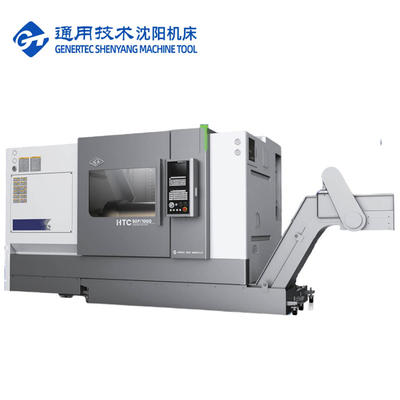 SMTCL Schrägbett CNC-Drehmaschine HTC63Q Maximale Schneidlänge 3000 mm Horizontale CNC-Drehmaschine