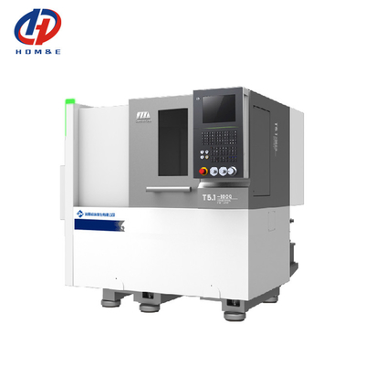 SMTCL CNC Drehmaschine Kleinstbauteile Verarbeitung T5.1-500Q Präzisionsmetall CNC Schrägbettschleife
