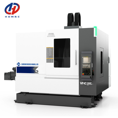 Vertikales Bearbeitungszentrum VMC1100P Hochsteifigkeit Gantry Frame Struktur 4 Achsen CNC Fräsmaschine