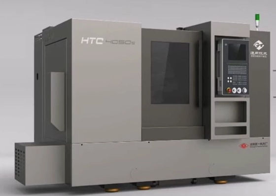 Horizontaler Grad HTC4050S der Schrägen-Bett CNC-Drehbank-Maschinen-45